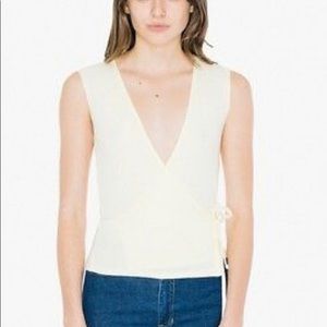 American apparel wrap tank ⭐️